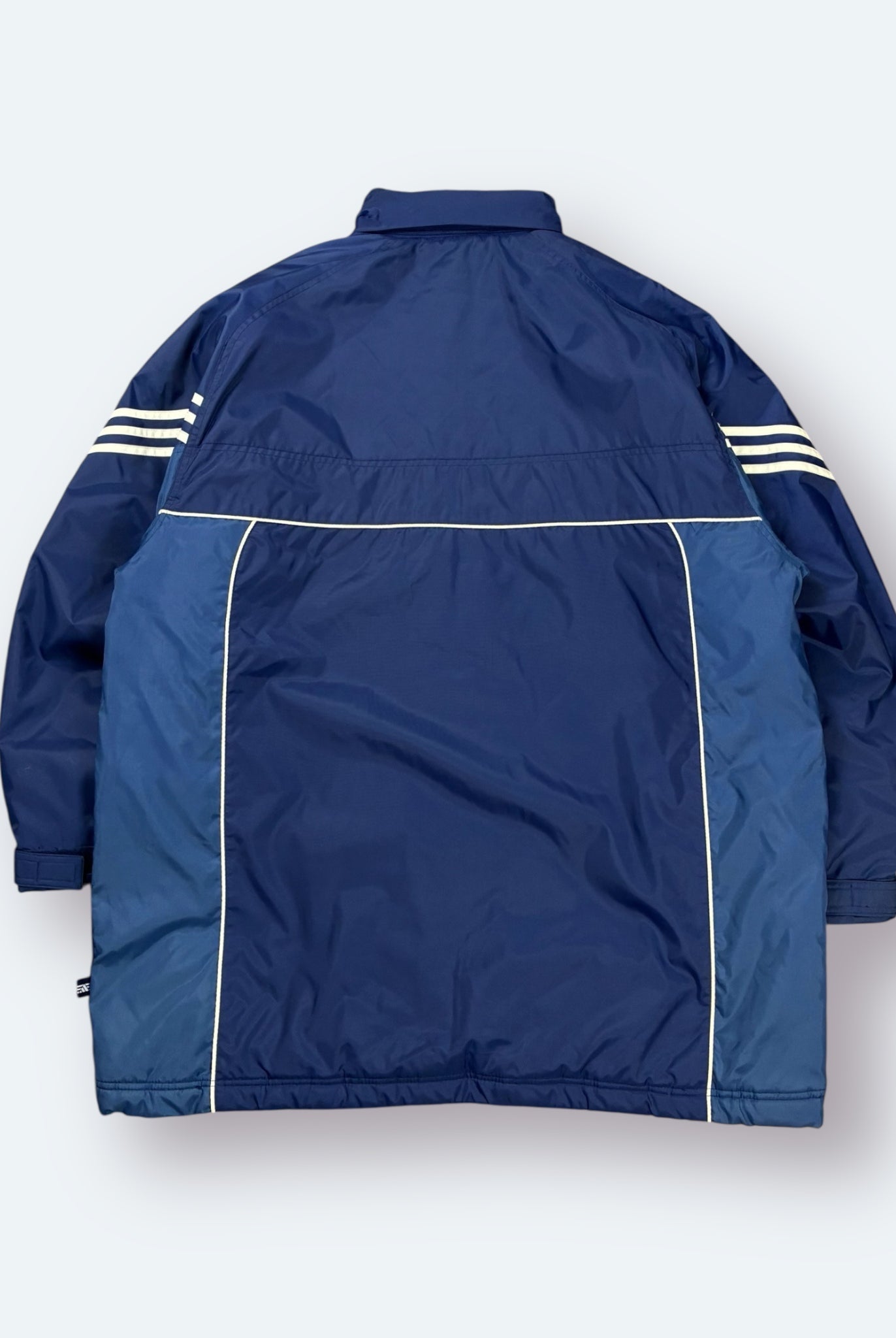 Adidas 2000 Puffer Jacke Übergang Blau XL - Vinverse