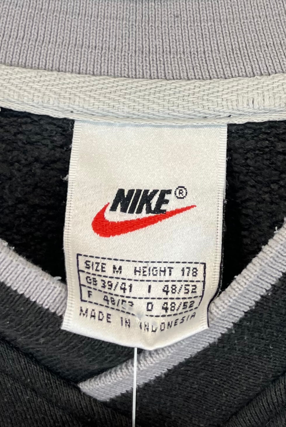 Nike 90er Vintage Sweater Schwarz M - Vinverse