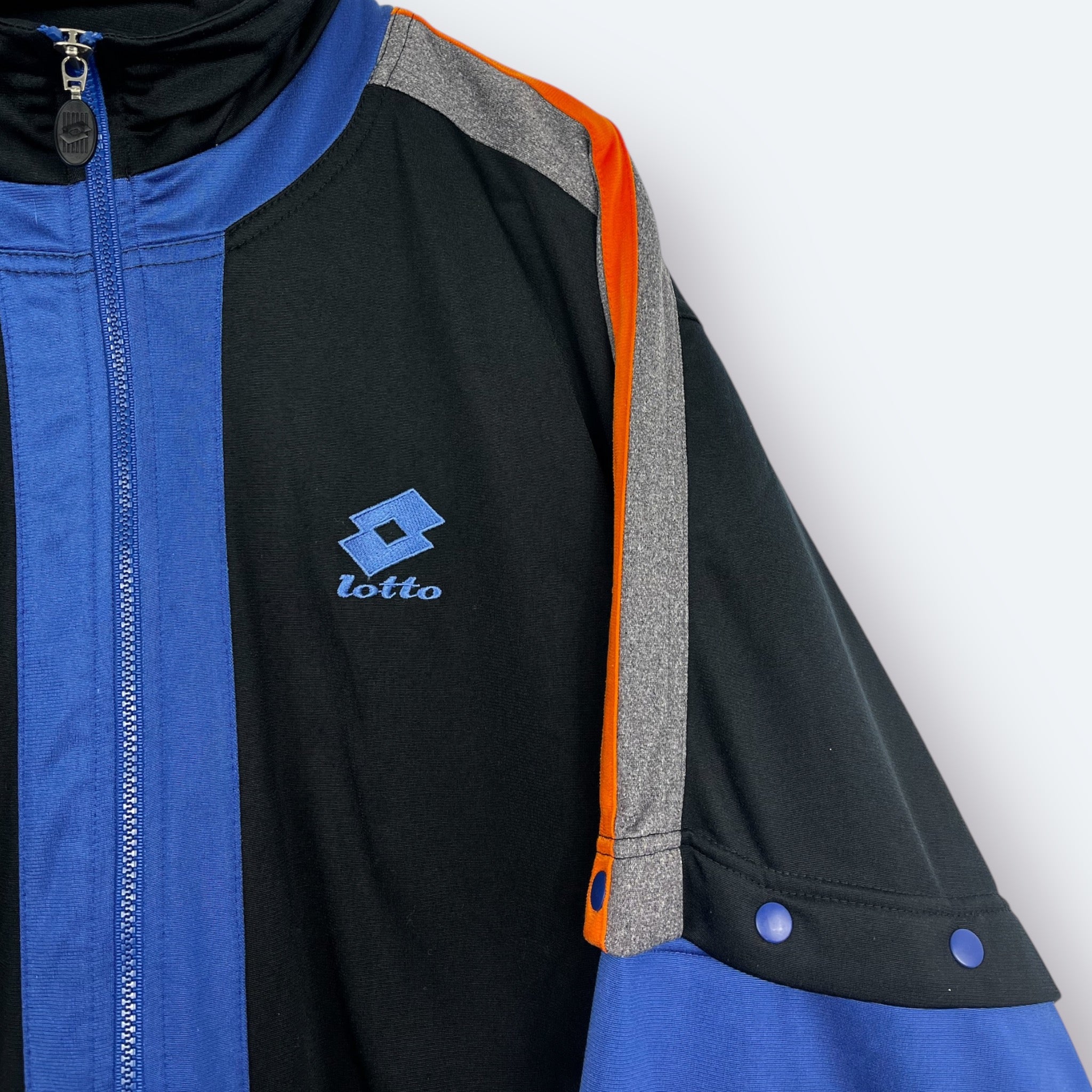 Lotto Vintage Sportjacke bestickt L - Vinverse