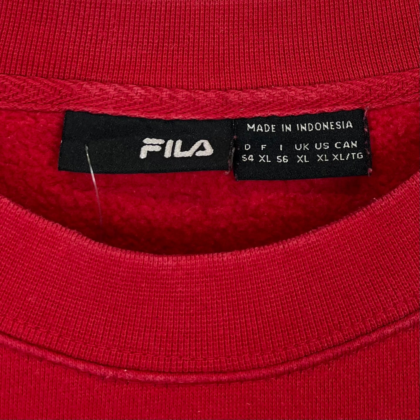 Fila Big Logo Sweater bestickt XL - Vinverse