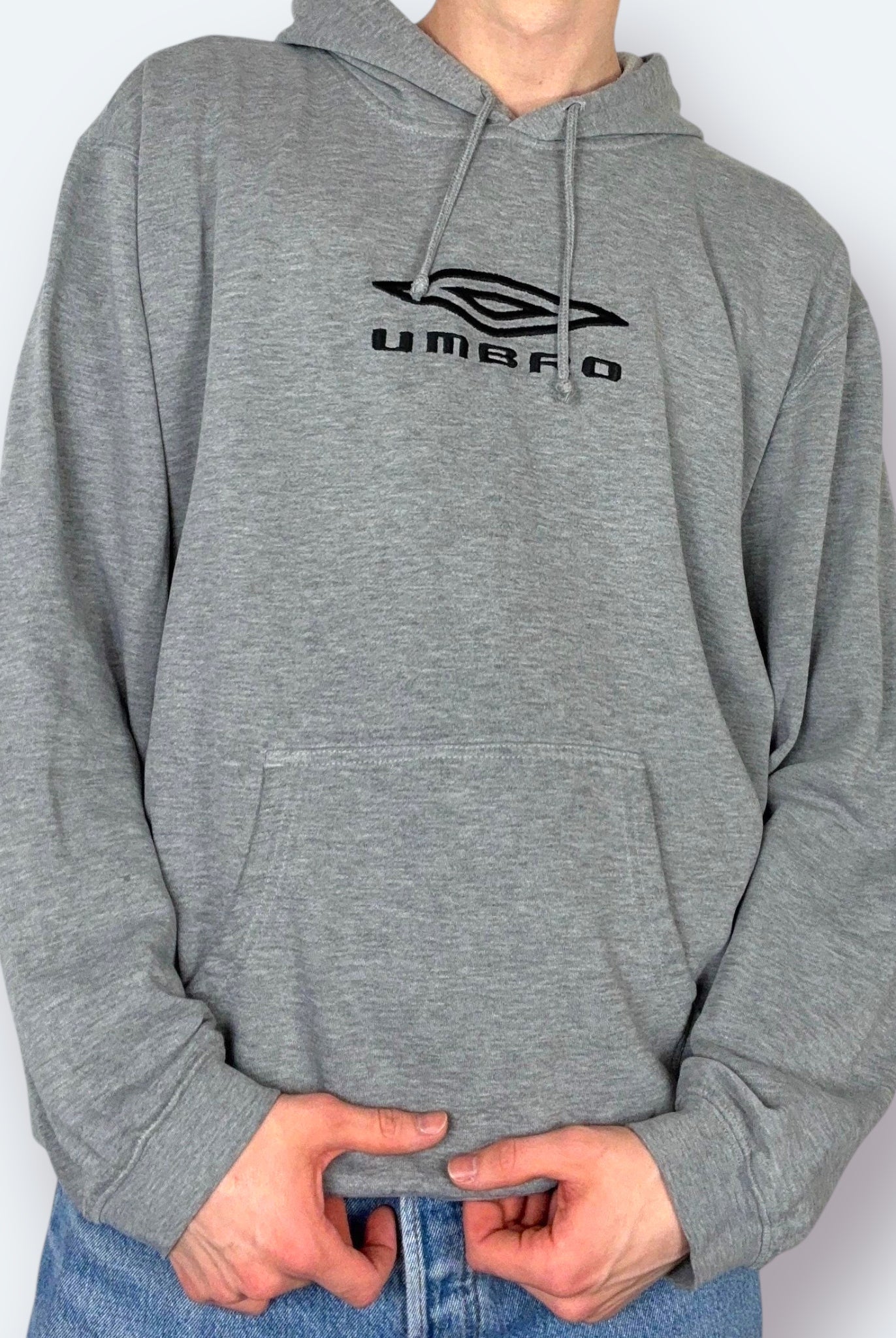 Umbro 90s Vintage Hoodie Grau XL - Vinverse