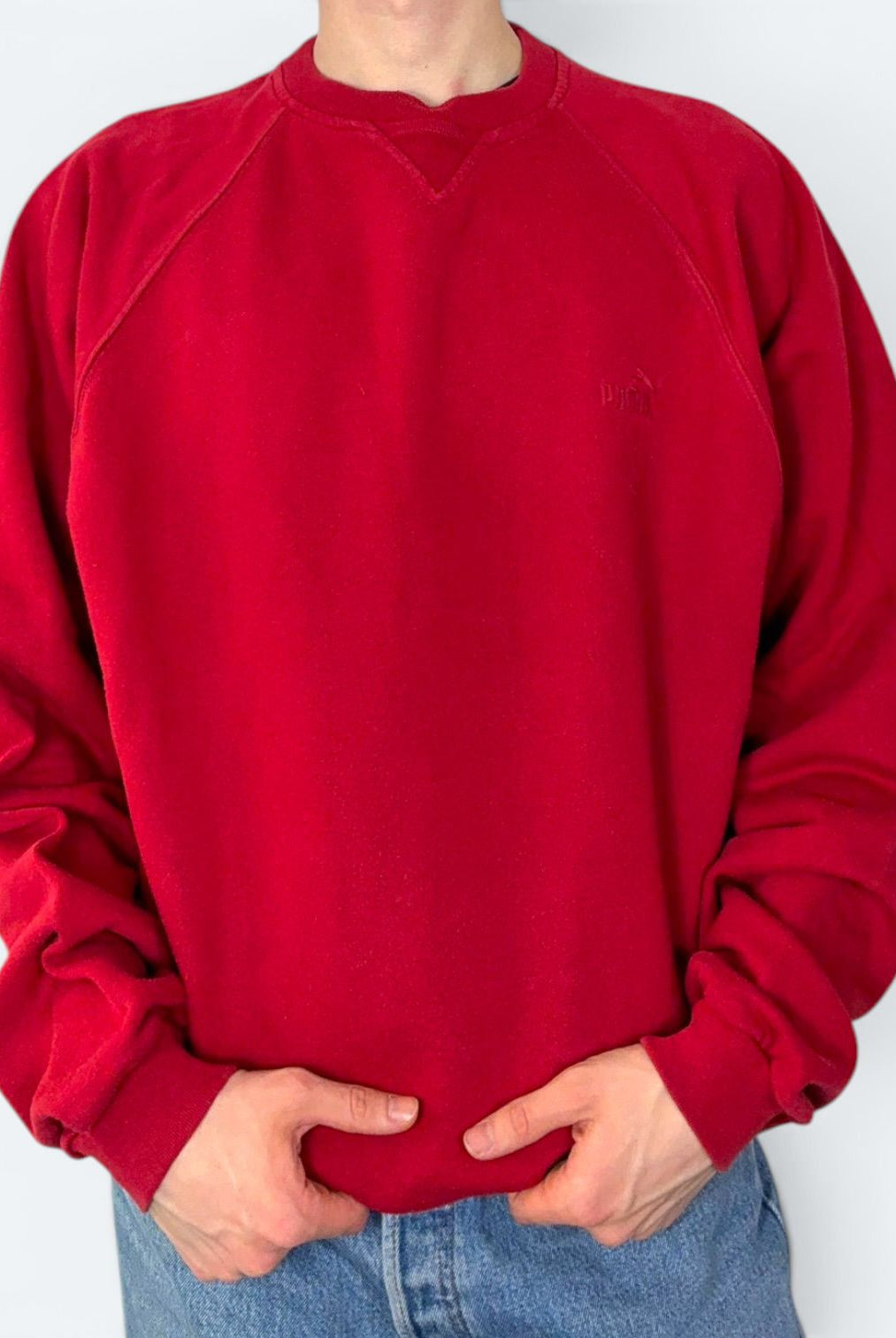 Puma Vintage Sweater rot M - Vinverse