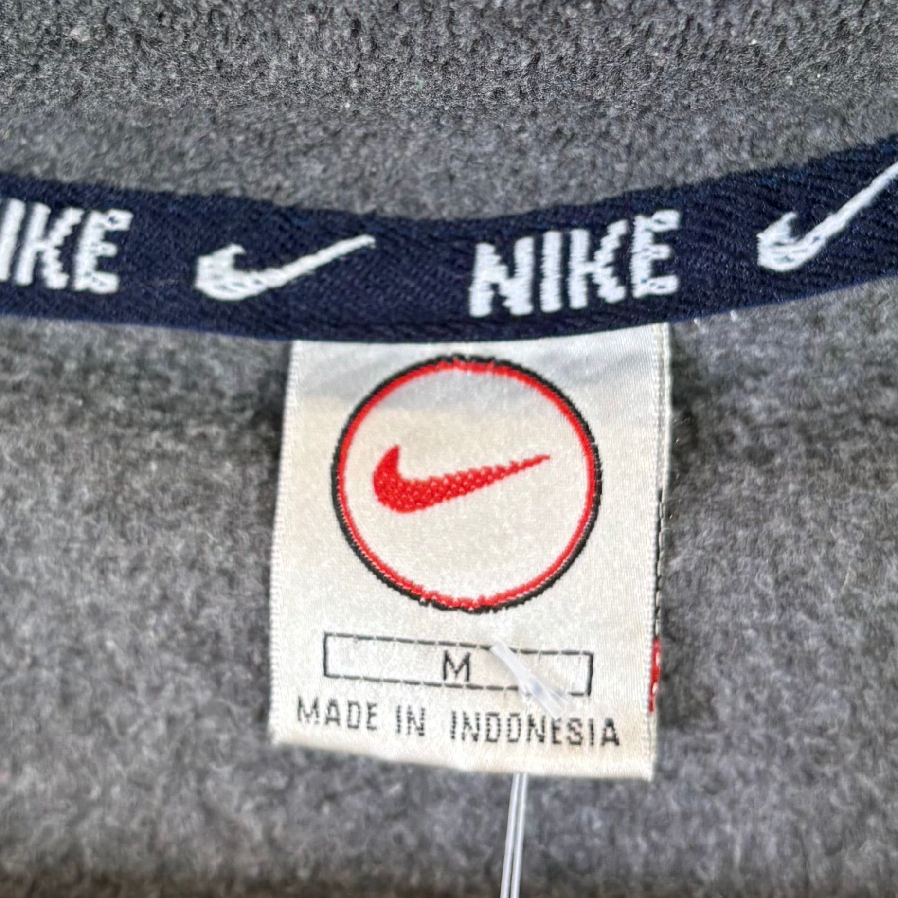 Nike 90s Vintage ACG Fleece Half Zip Grau M - Vinverse