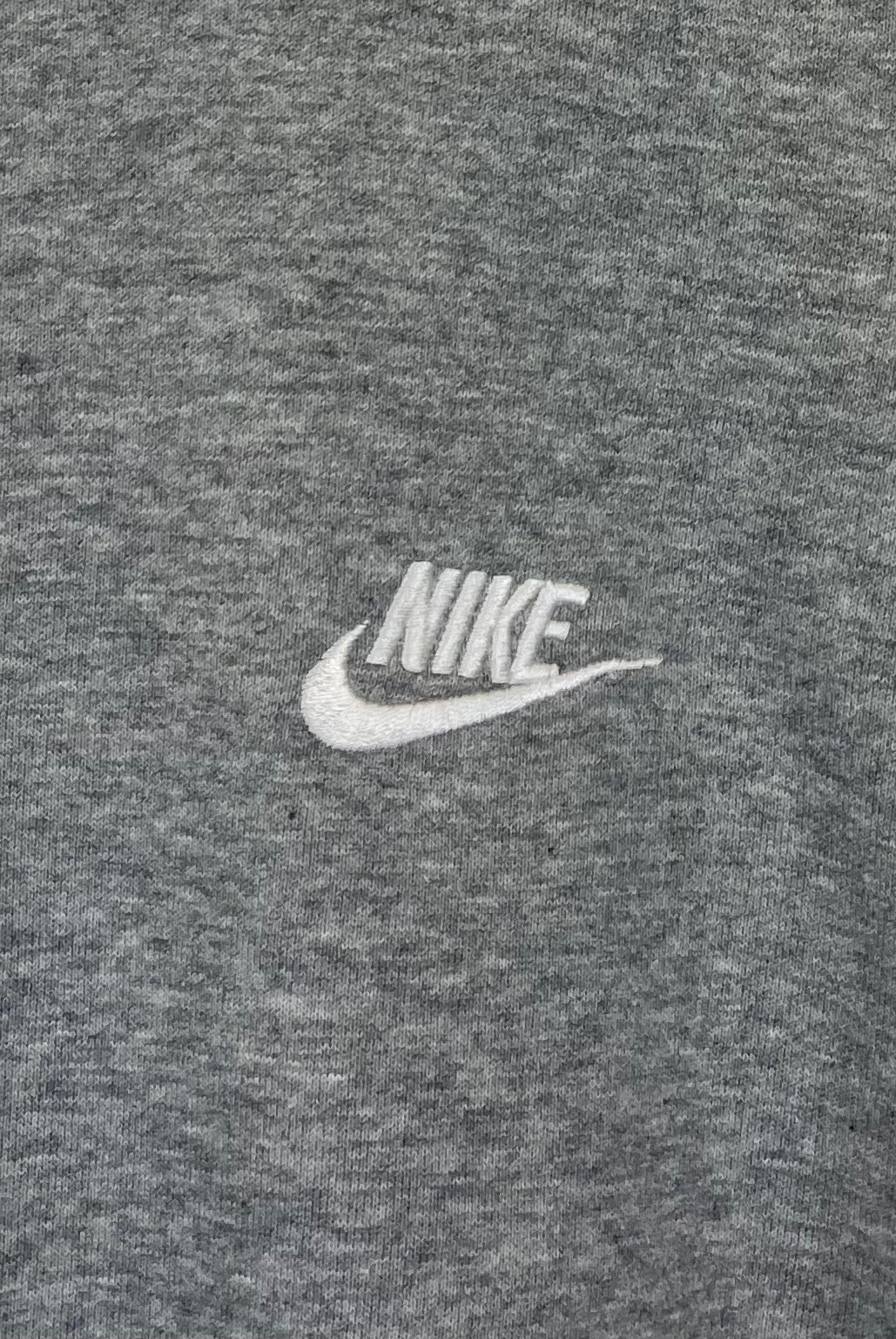 Nike Sweater bestickt Grau M - Vinverse