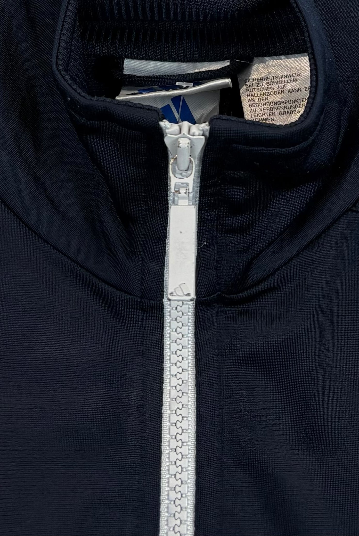 Adidas Vintage Trainingsjacke Grau Schwarz S - Vinverse