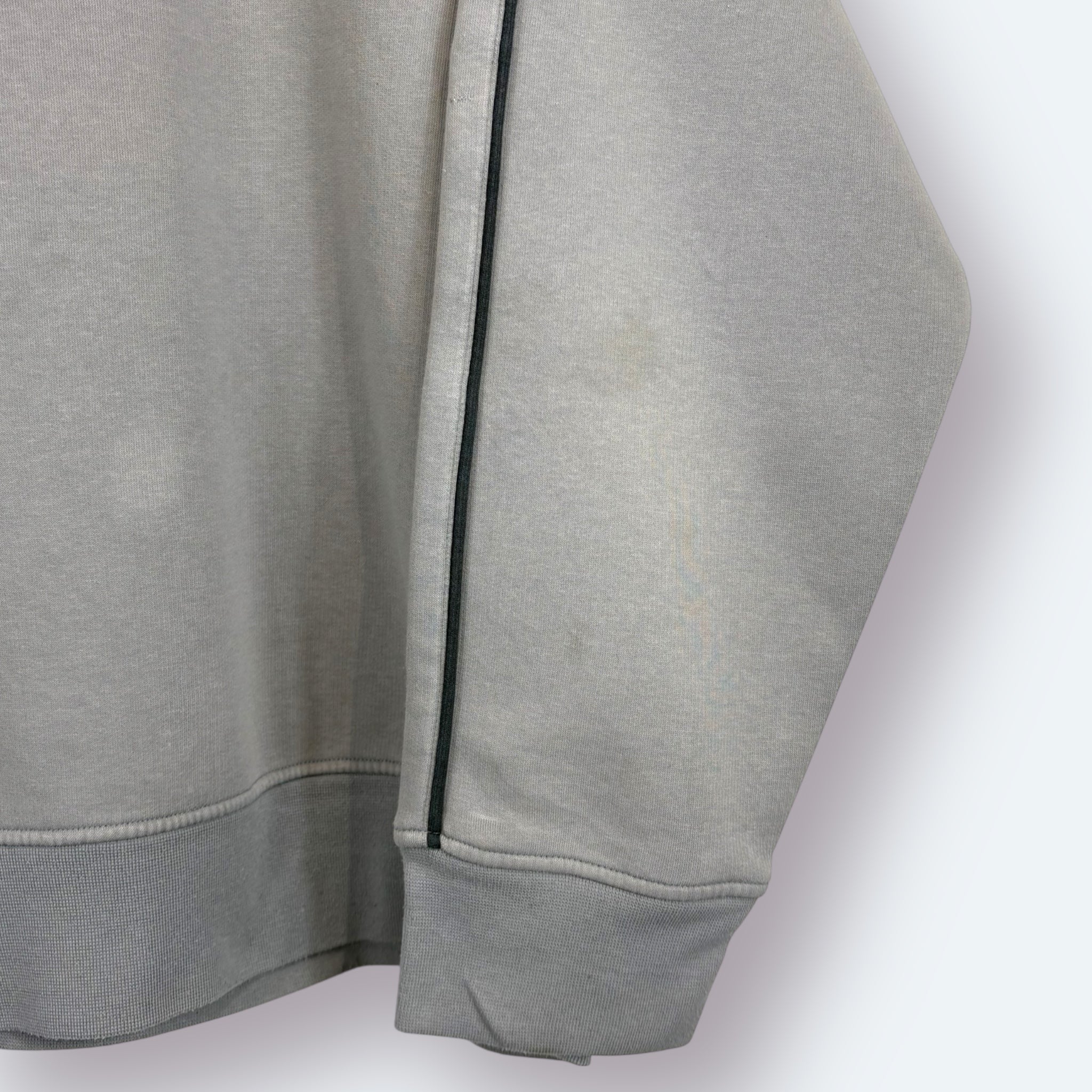 Adidas 2002 Y2K Big Logo Sweater Grau L - Vinverse