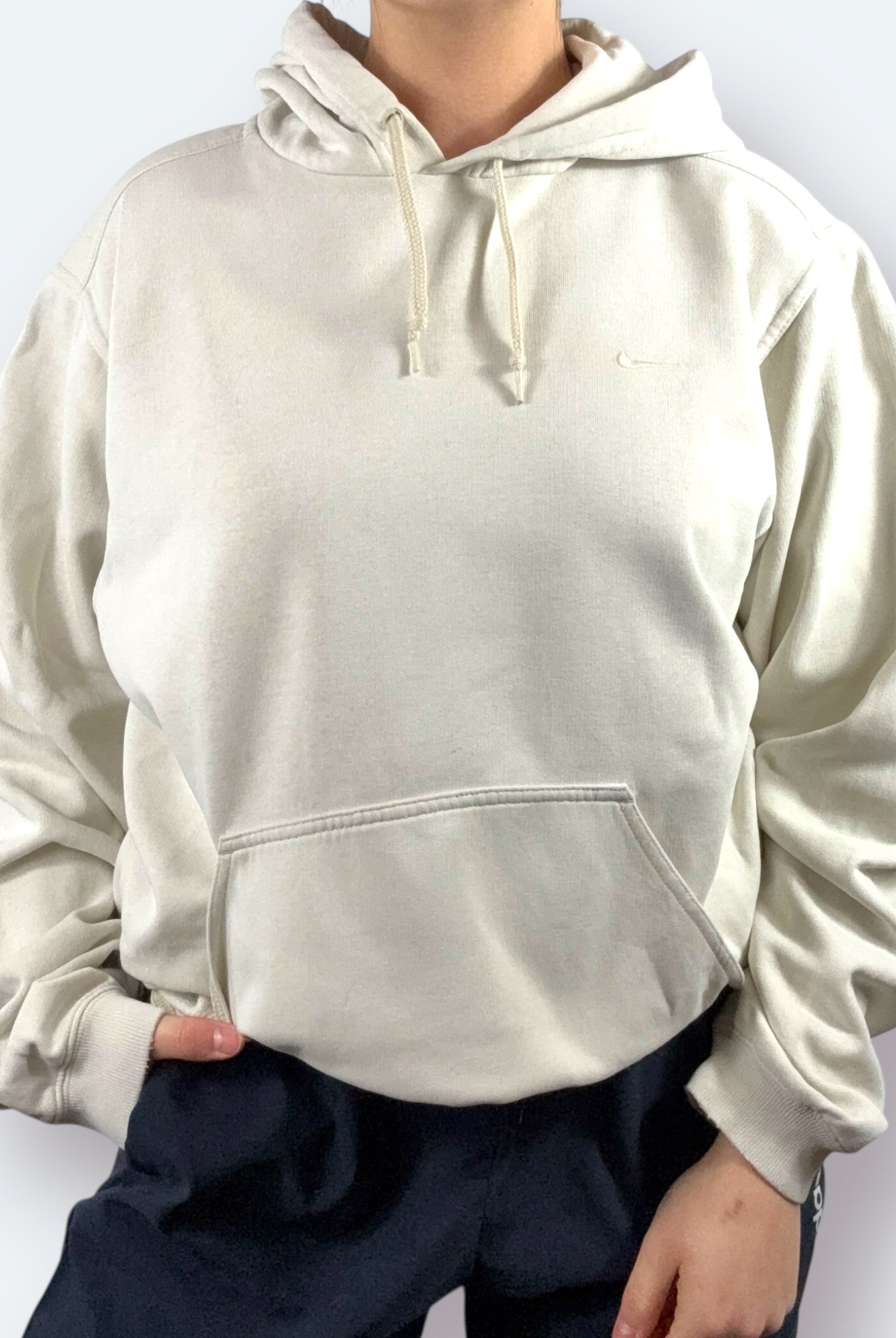 Nike 2000s Hoodie Weiß S (Nähen - Vinverse