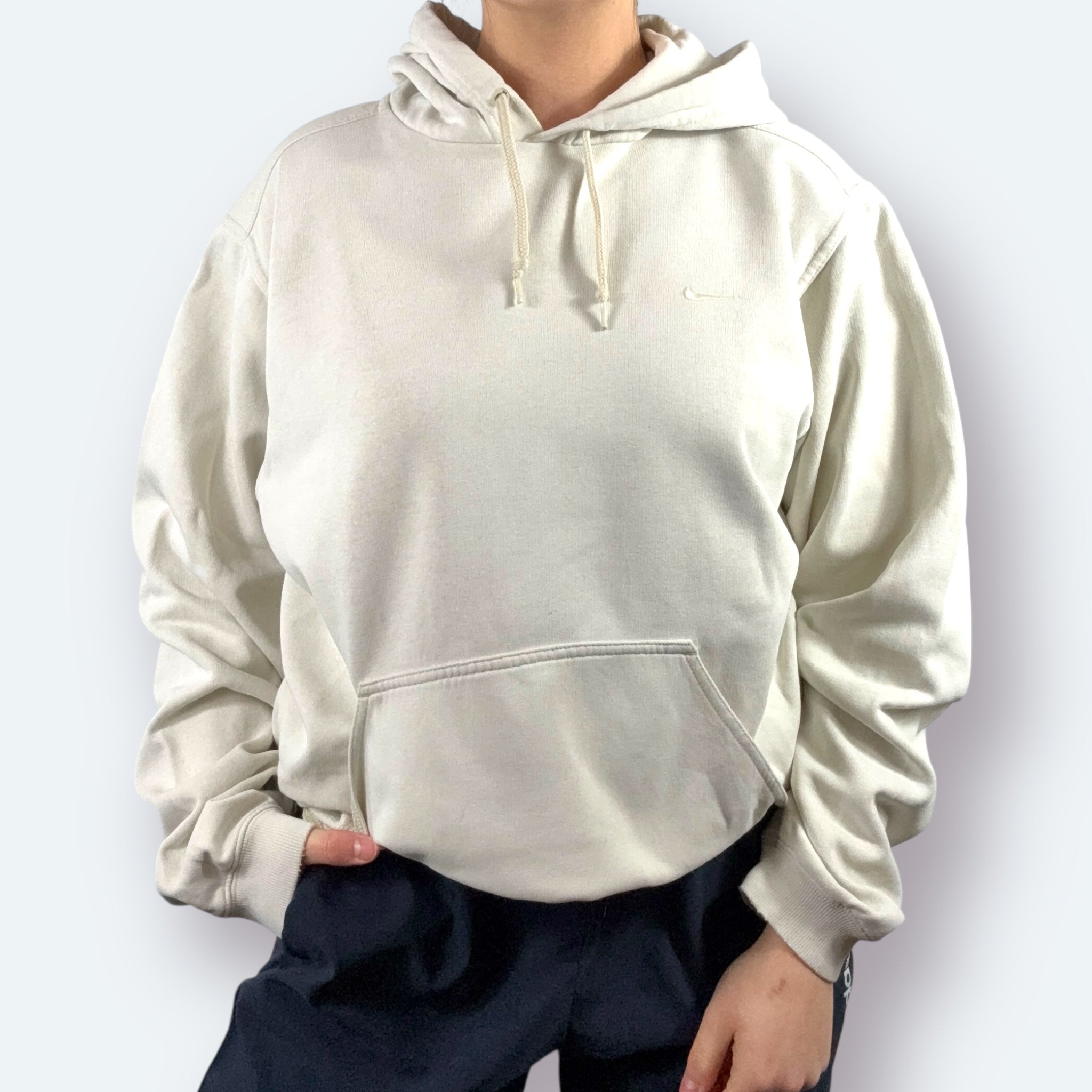 Nike 2000s Hoodie Weiß S (Nähen - Vinverse