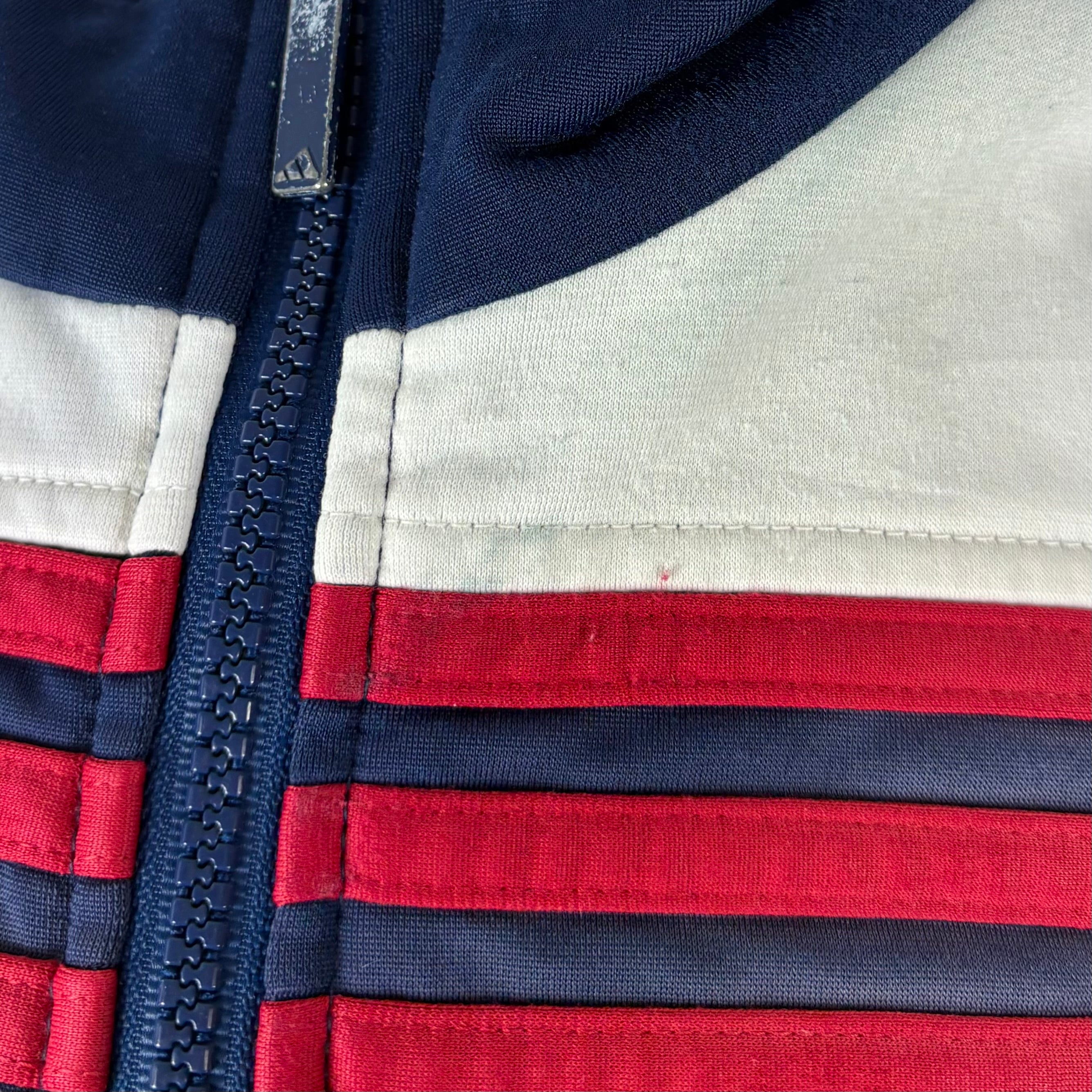 Adidas 90s Vintage Trainingsjacke Marineblau L - Vinverse