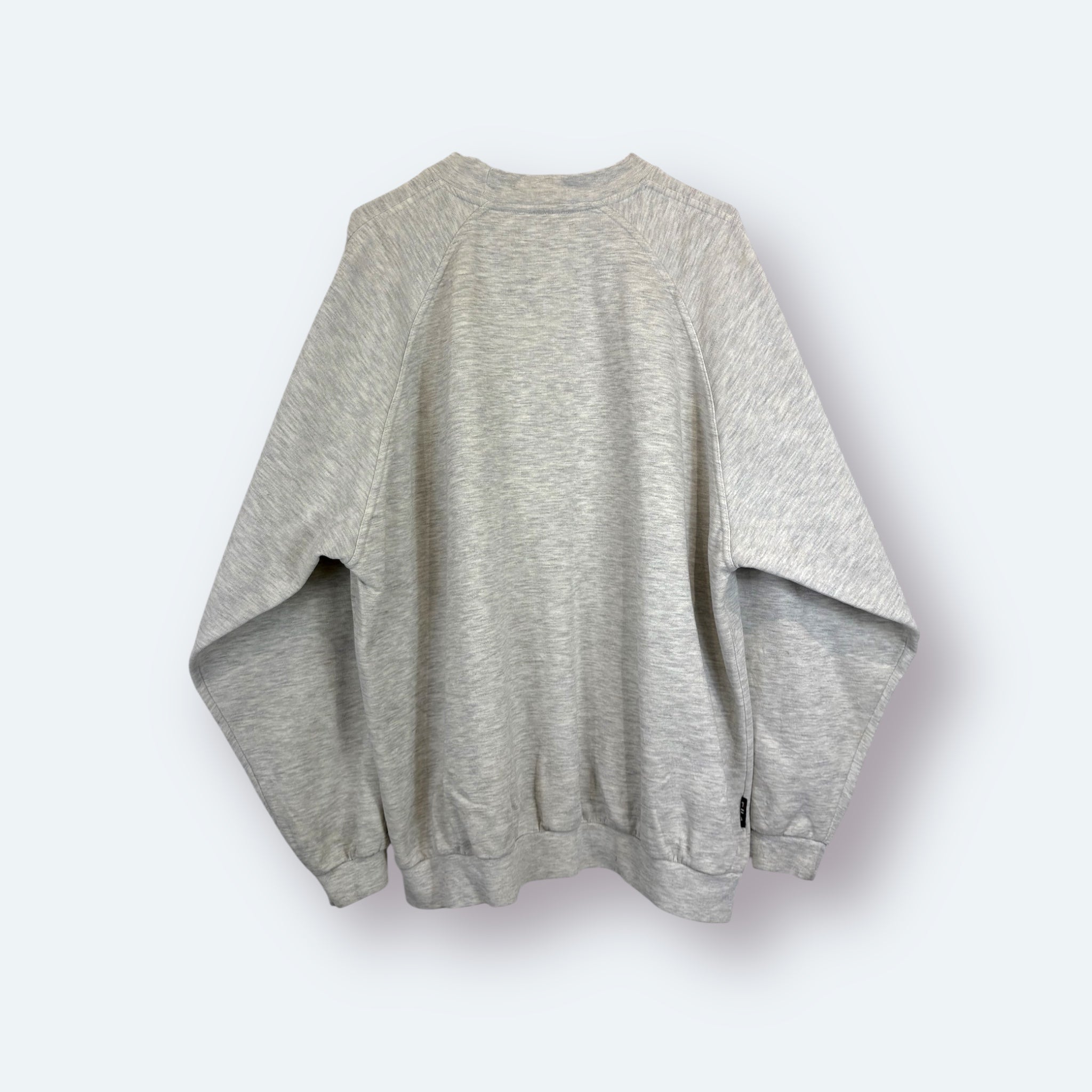 Fila 90s Vintage Sweater Big Logo Grau XL - Vinverse