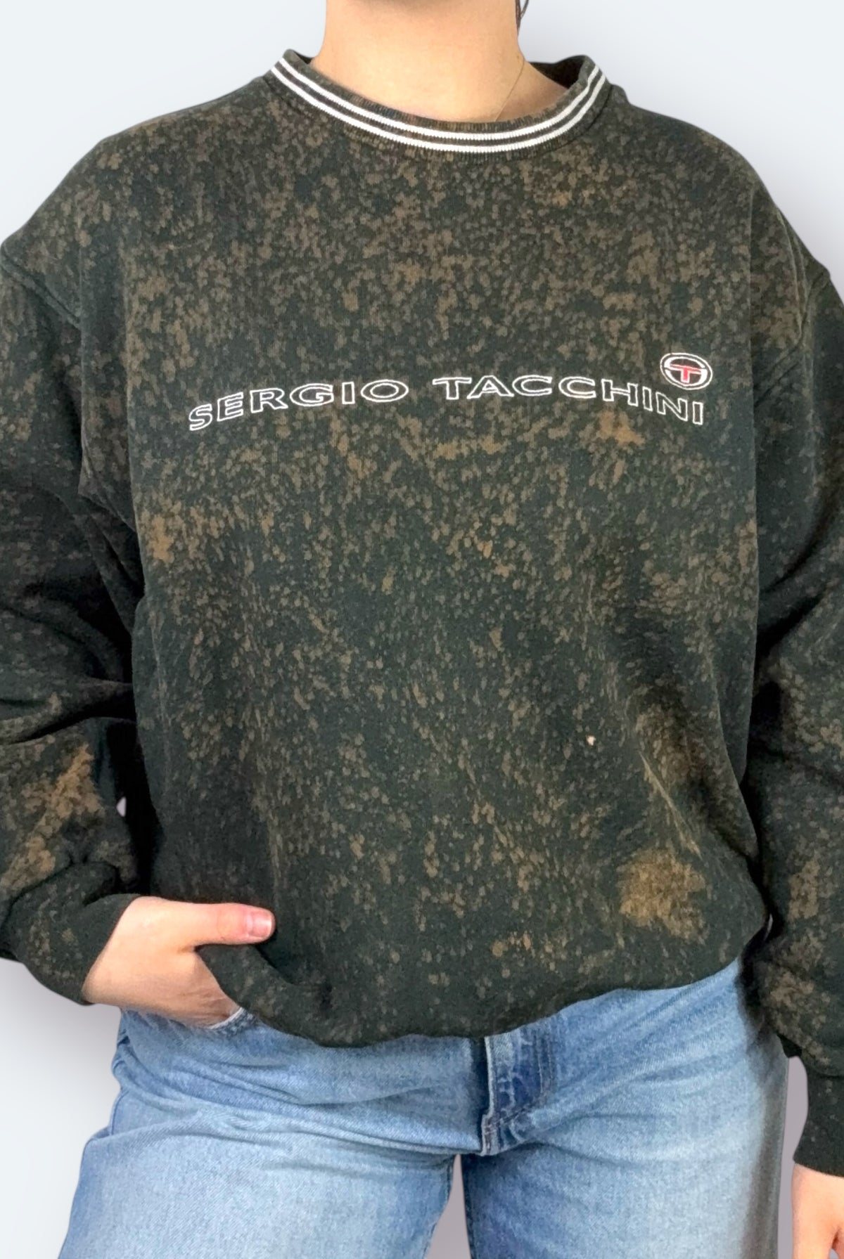 Sergio Tacchini Re:Bleach Sweater S - Vinverse