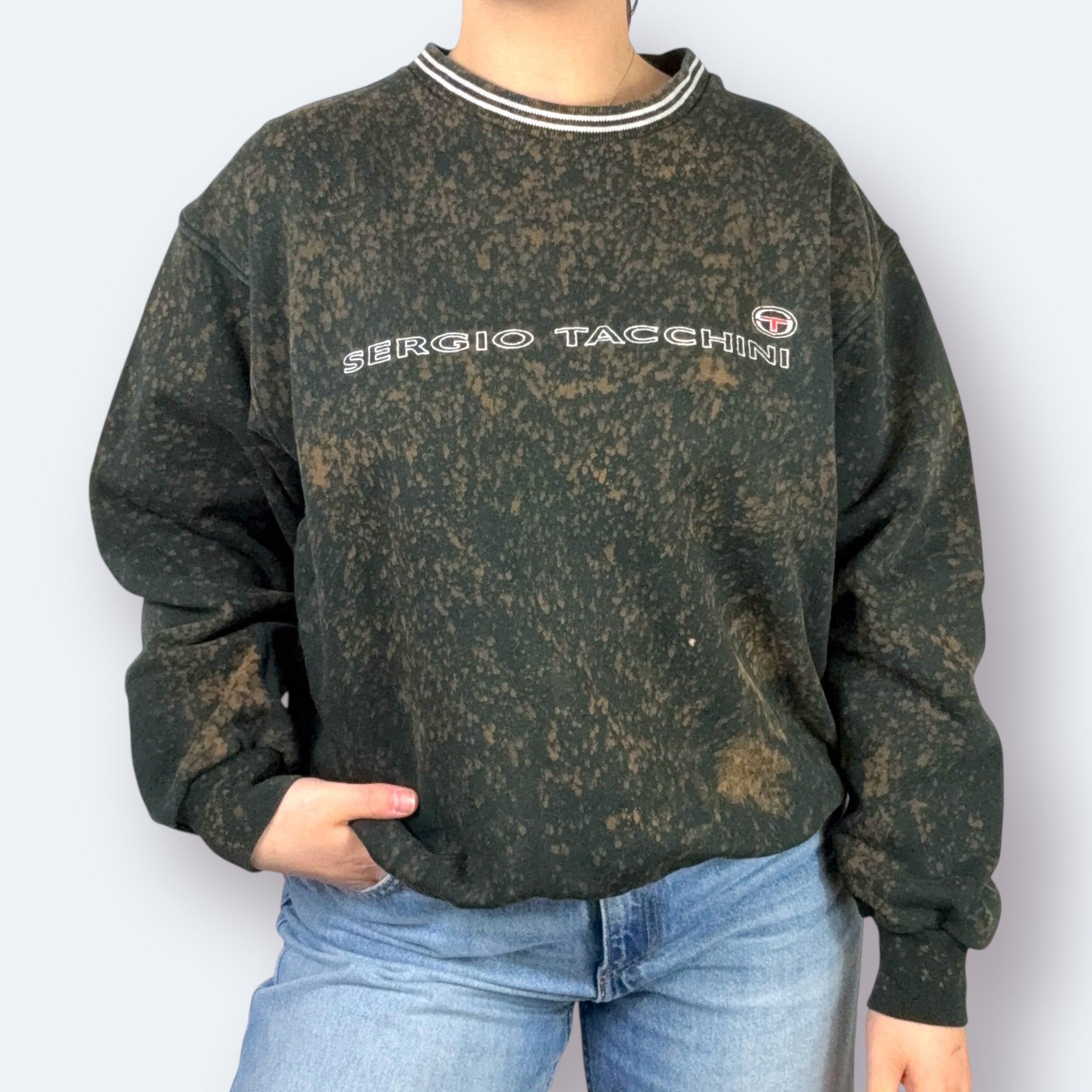 Sergio Tacchini Re:Bleach Sweater S - Vinverse