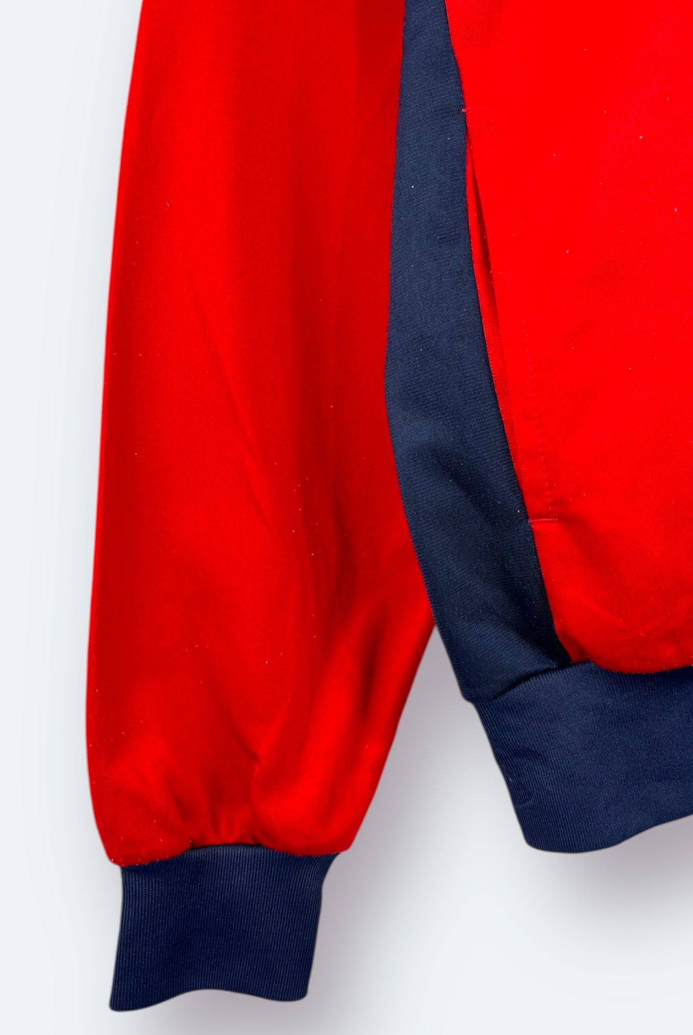 Adidas 80s Vintage Trainingsjacke Rot Marineblau S - Vinverse