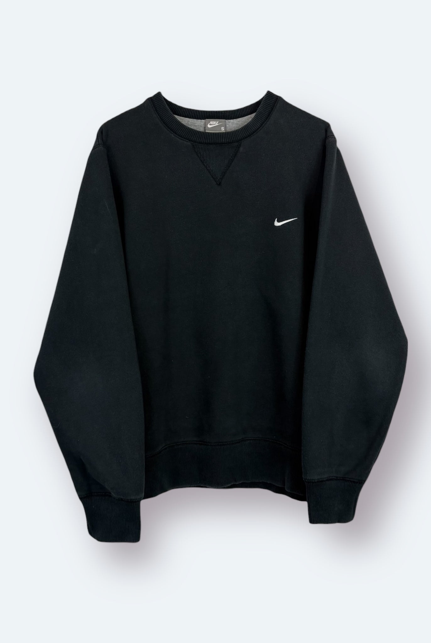 Nike Y2K 2000s Sweater Schwarz S - Vinverse