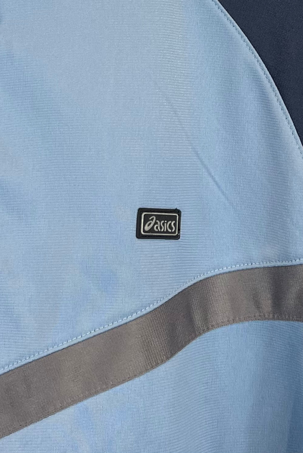 Asics 2000er Trainingsjacke Hellblau L - Vinverse