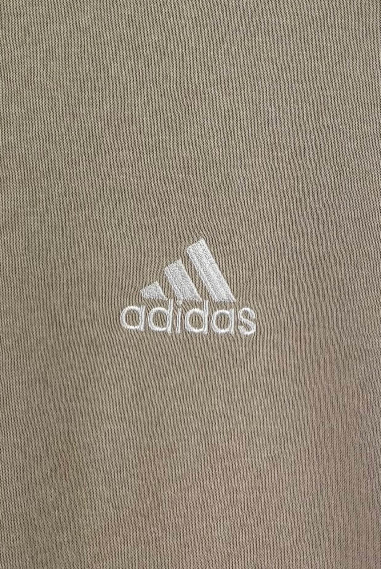 Adidas 2002 Y2K Sweater Beige S - Vinverse
