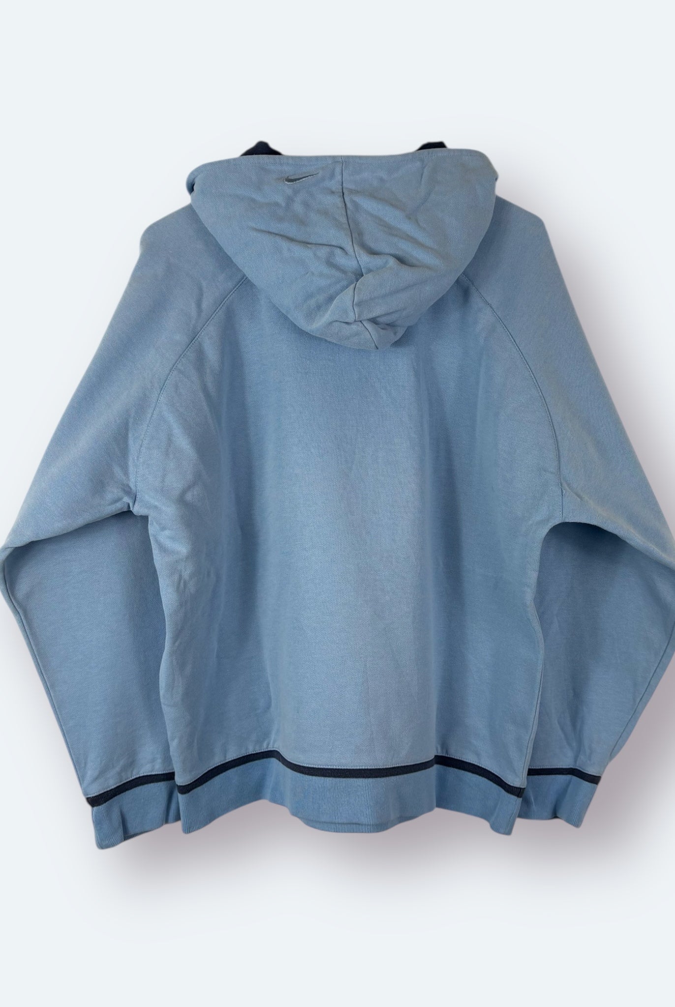 Nike 2000s Print Hoodie Blau S - Vinverse
