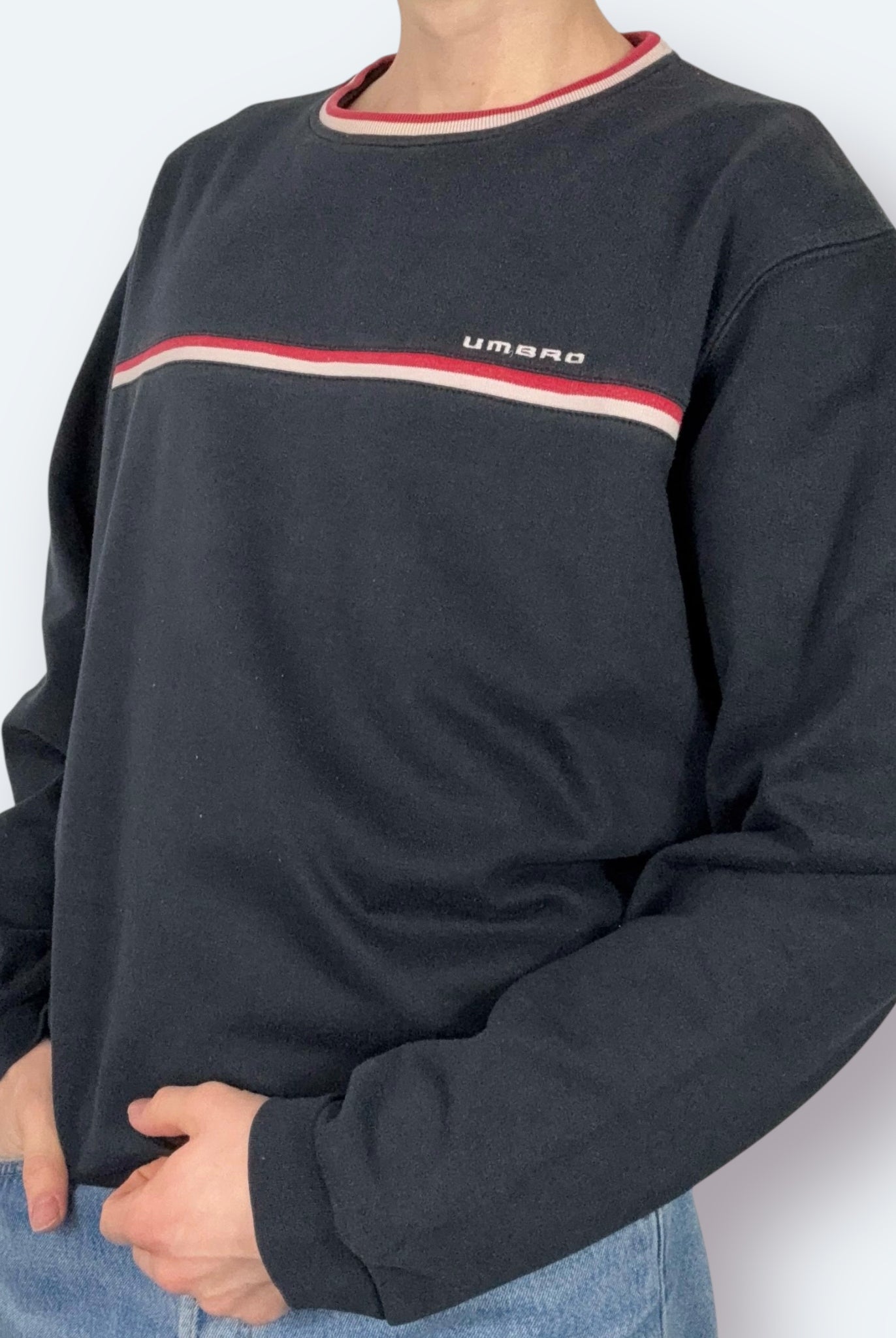 Umbro 90s Vintage Sweater Schwarz L - Vinverse
