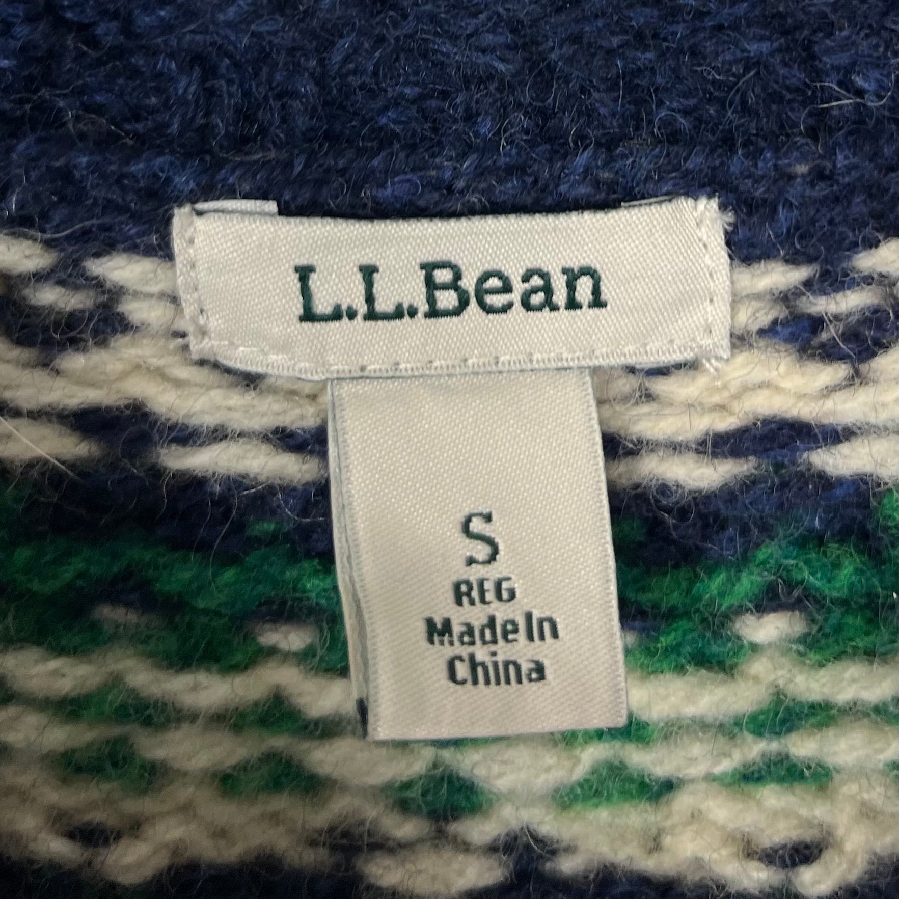 L.L. Bean Lammwolle Strickpullover S - Vinverse