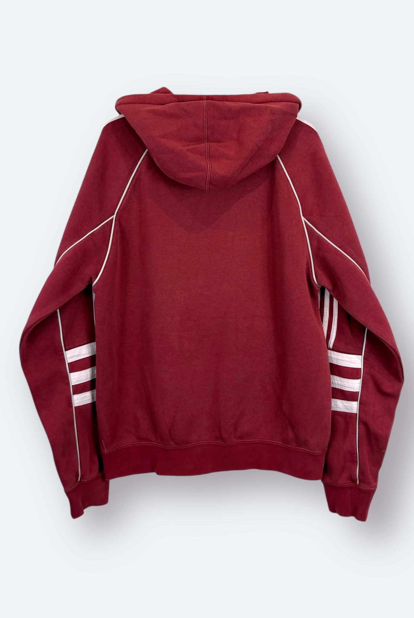Adidas Trefoil Retro Hoodie Rot S - Vinverse