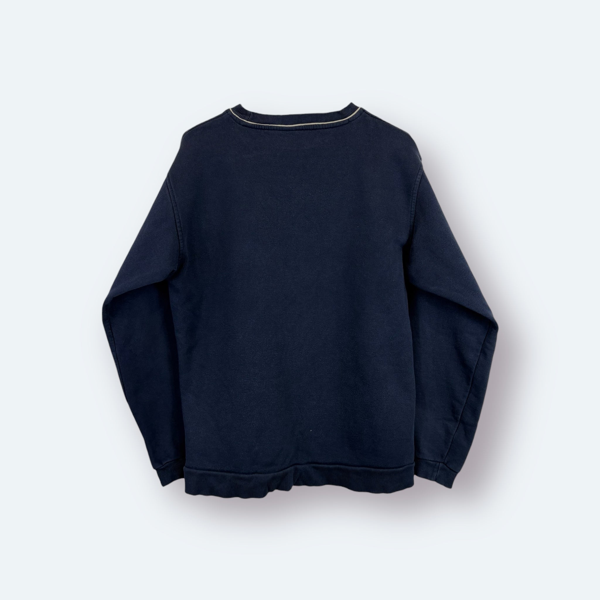Fila Vintage Big Logo Sweater Marineblau S - Vinverse