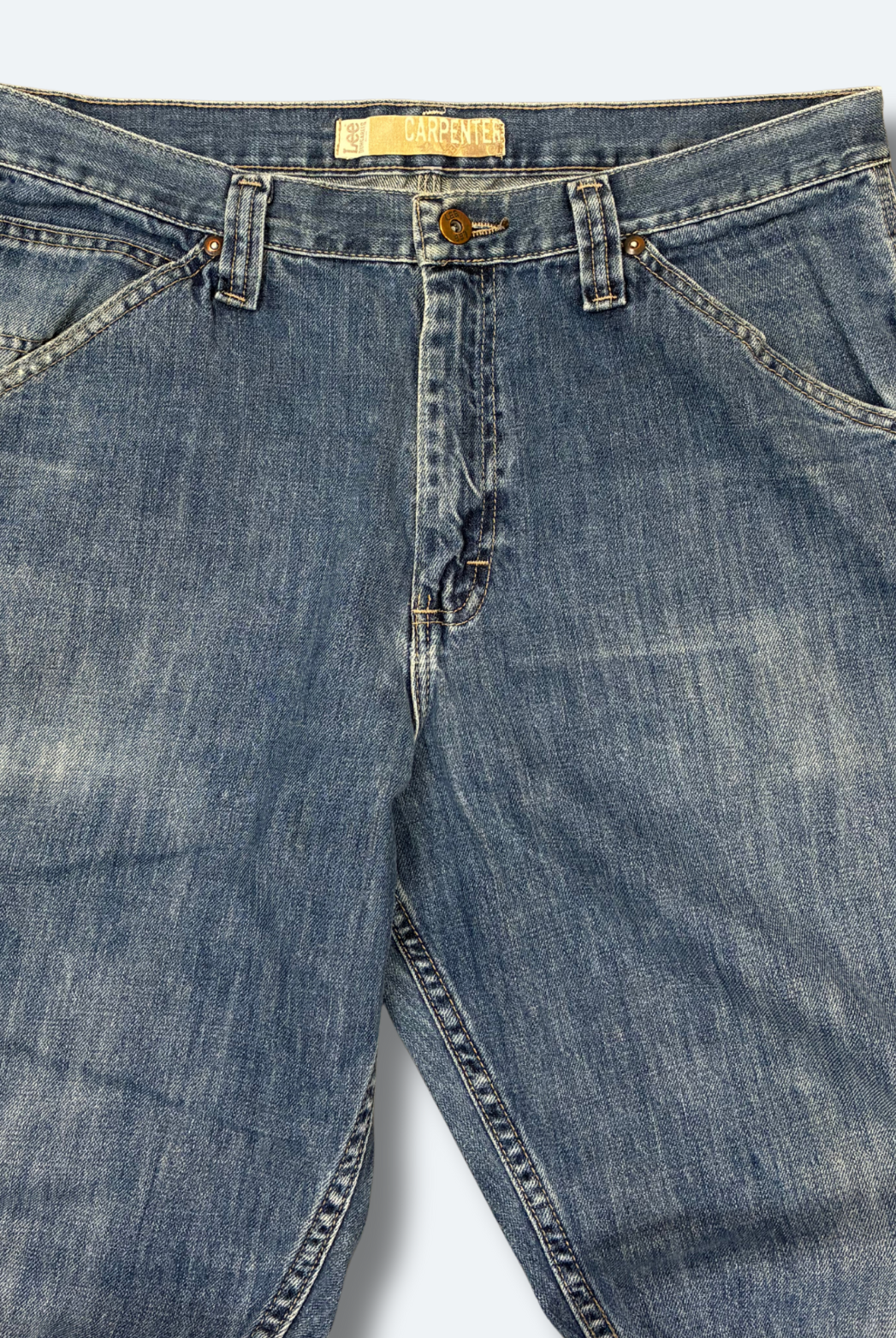 Lee Carpenter Workwear Jeans Hose Blau W33/ L34 - Vinverse