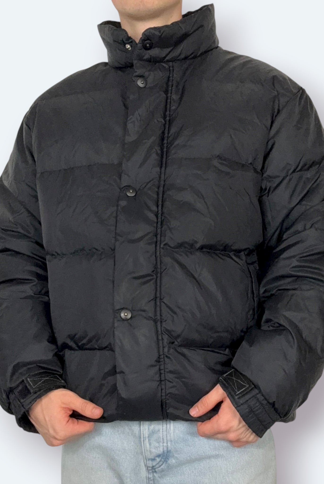 Diadora 2000s Daunen Puffer Jacke Schwarz M - Vinverse