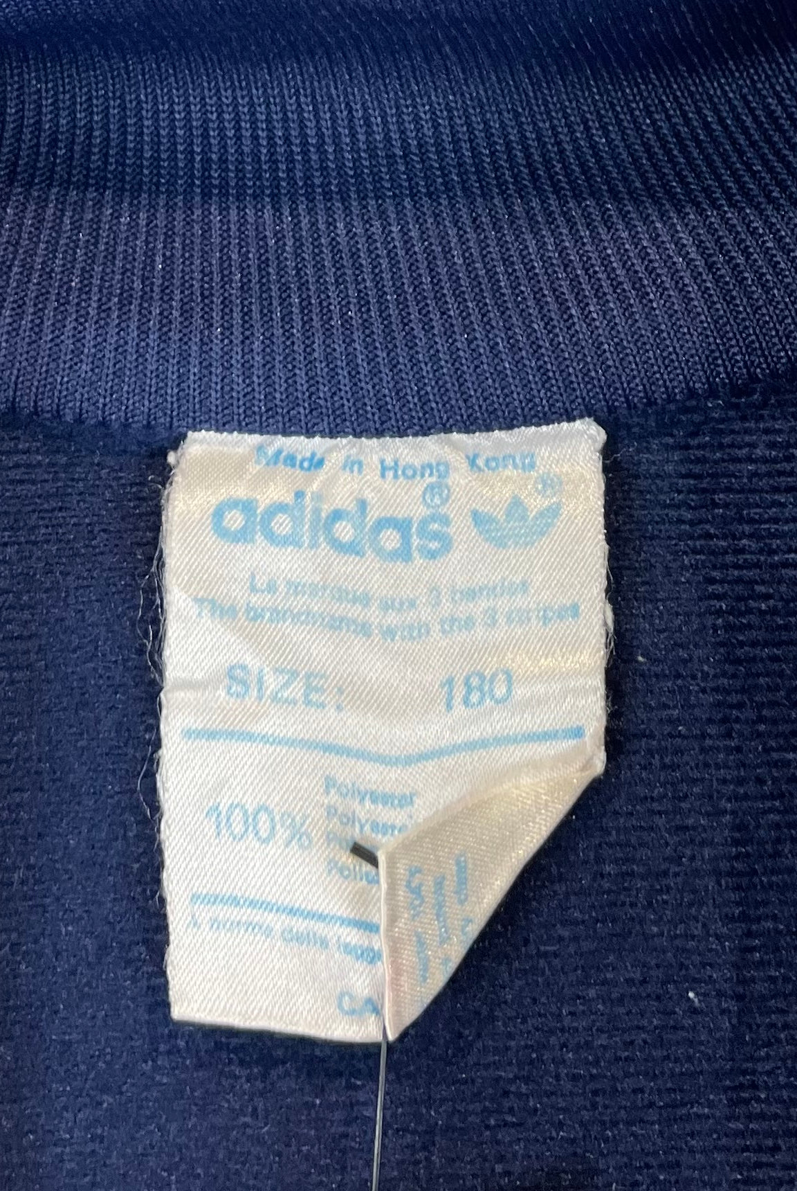 Adidas 80s Vintage Trainingsjacke Rot Marineblau S - Vinverse