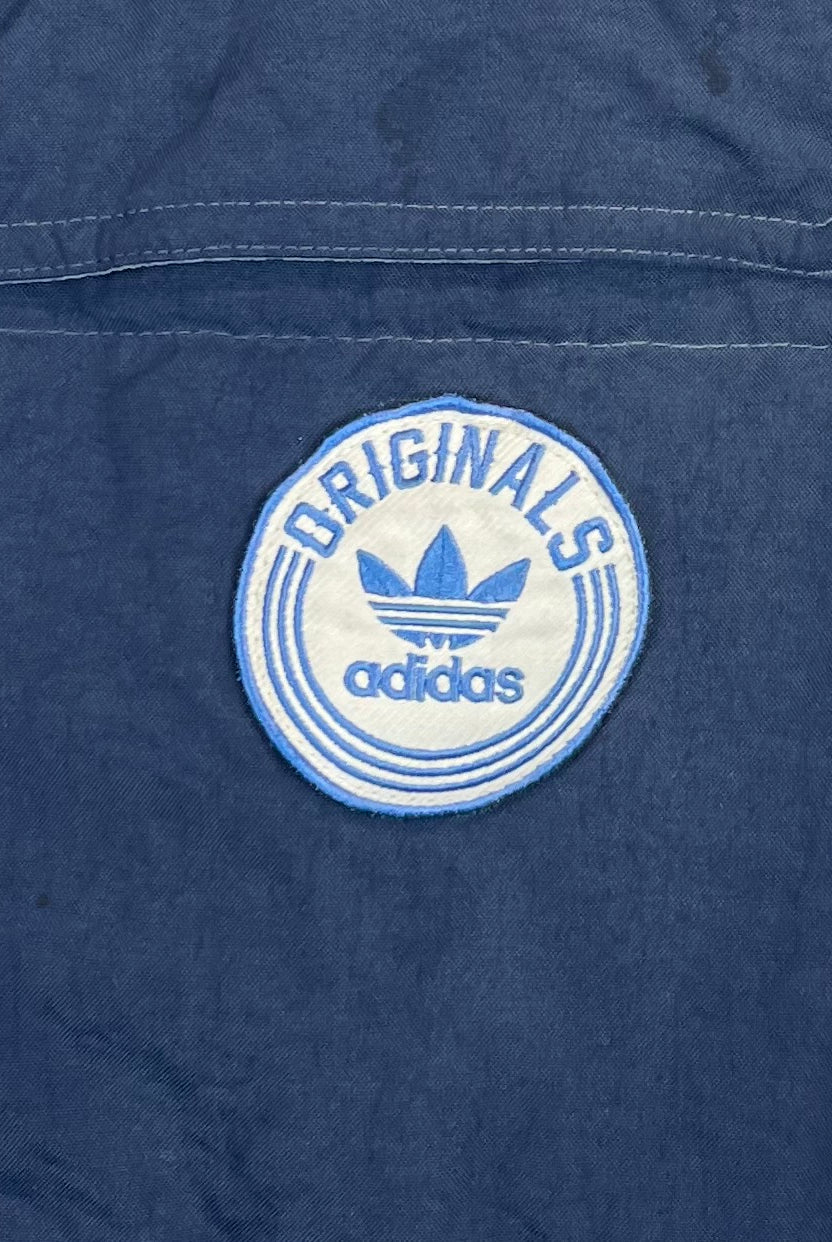 Adidas Originals gepufferte Weste bestickt Marineblau XL - Vinverse