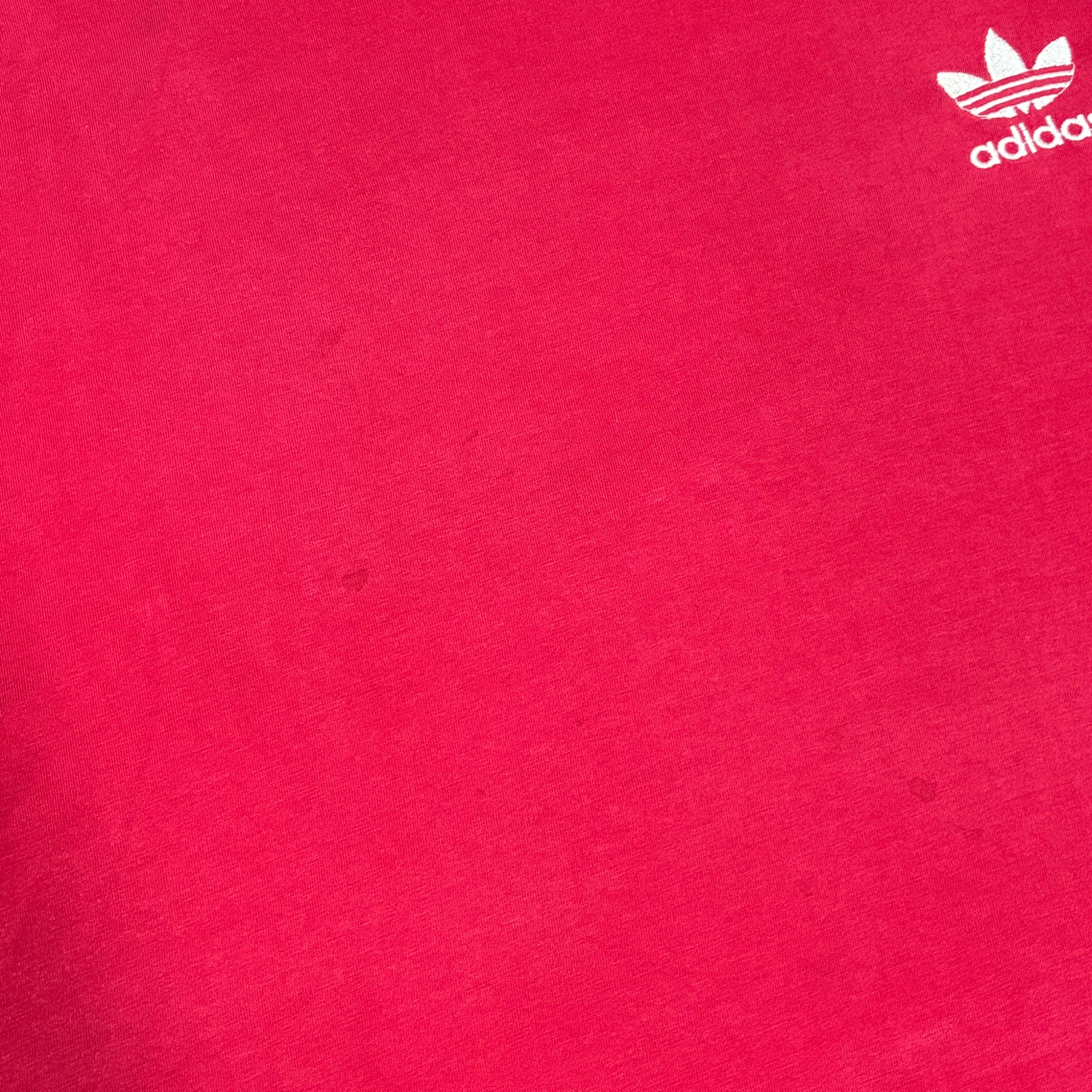 Adidas Vintage T-Shirt 90s Rot L - Vinverse