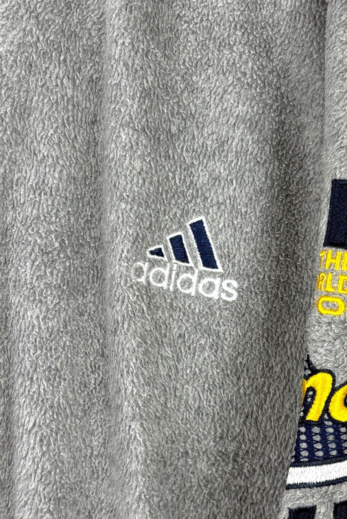 Adidas Vintage Fleece Jacke Grau XXL