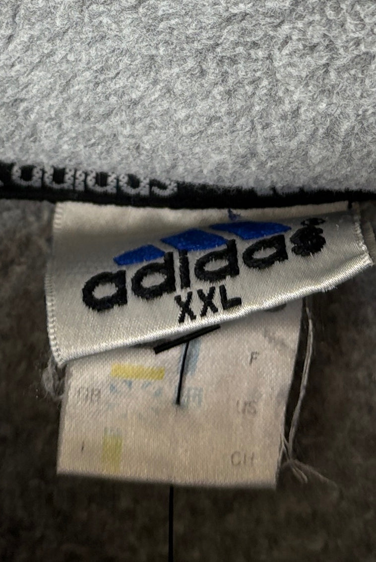 Adidas Vintage Fleece Jacke Grau XXL – Foto 3