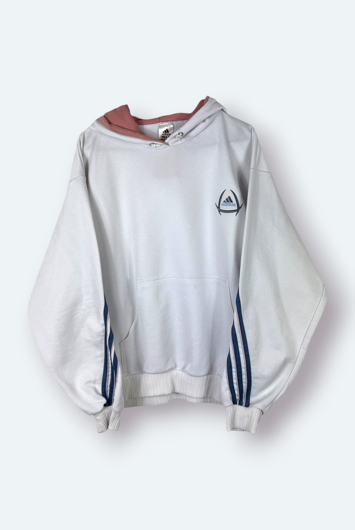 Adidas Vintage Hoodie Weiß M