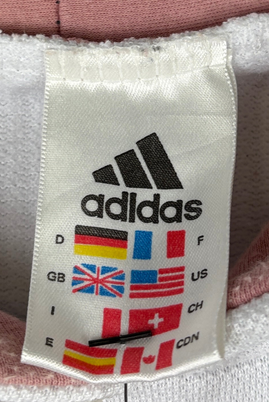 Adidas Vintage Hoodie Weiß M – Foto 4