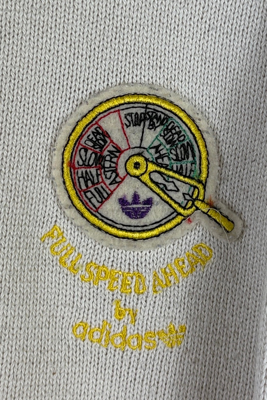 Adidas Vintage Strickpullover Beige M – Foto 2