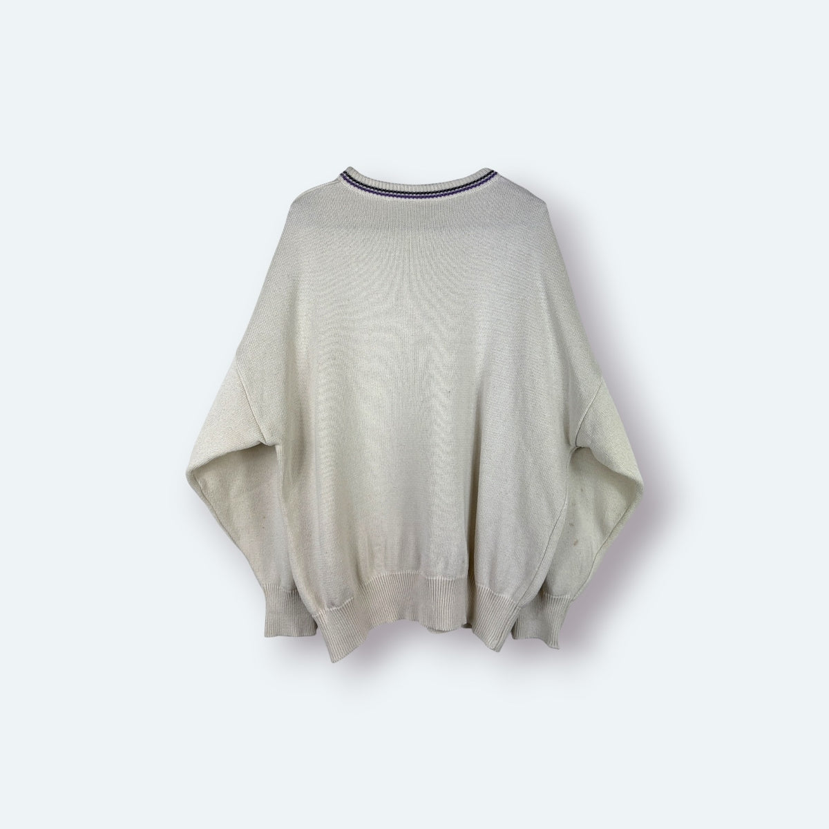 Adidas Vintage Strickpullover Beige M – Foto 7