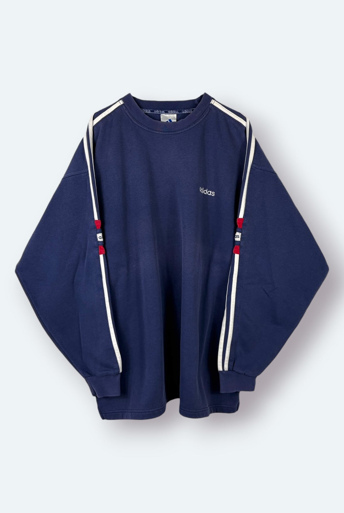 Adidas Vintage Sweater Blau L