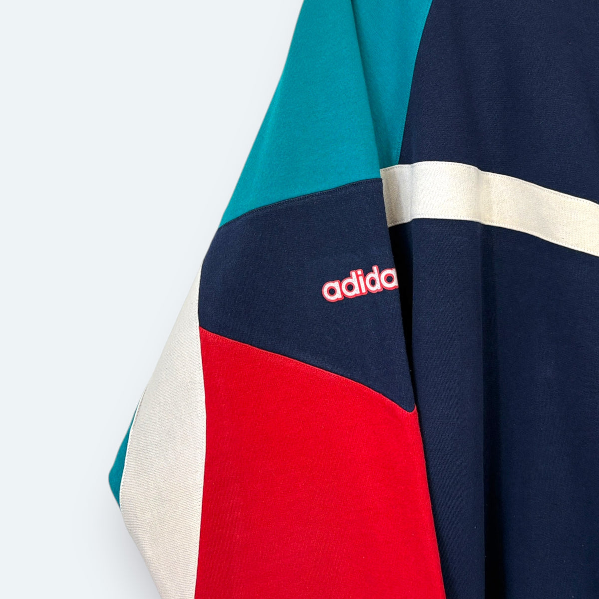 Adidas Vintage Sweater Blau XL – Foto 2