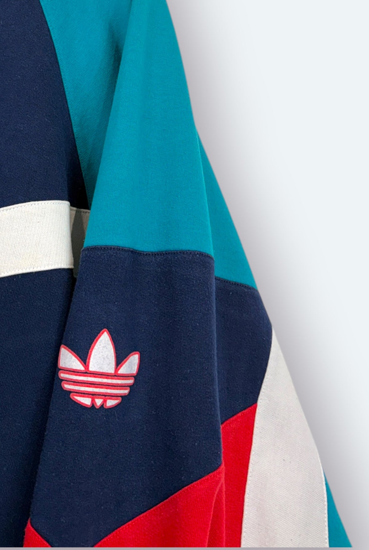 Adidas Vintage Sweater Blau XL – Foto 5