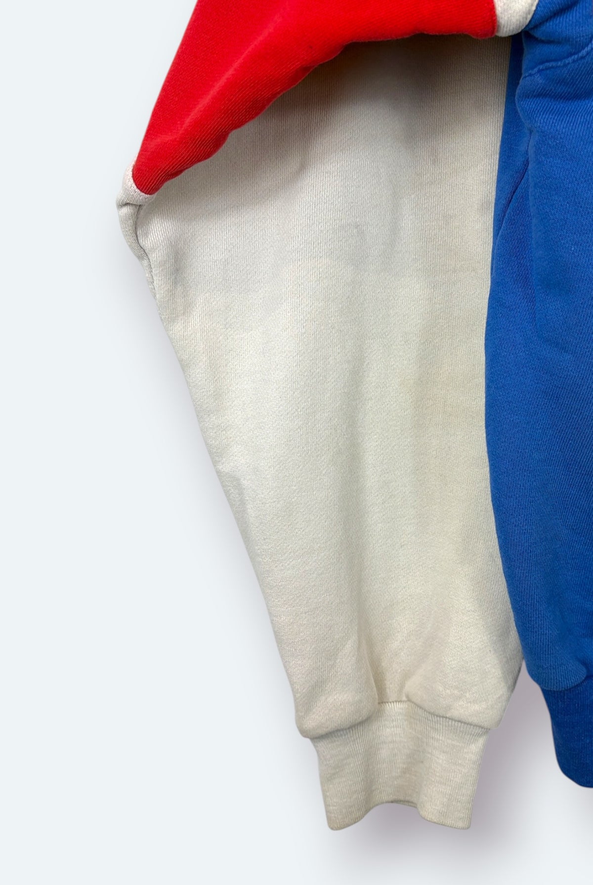 Adidas Vintage Sweater Color-block Blau S – Foto 11