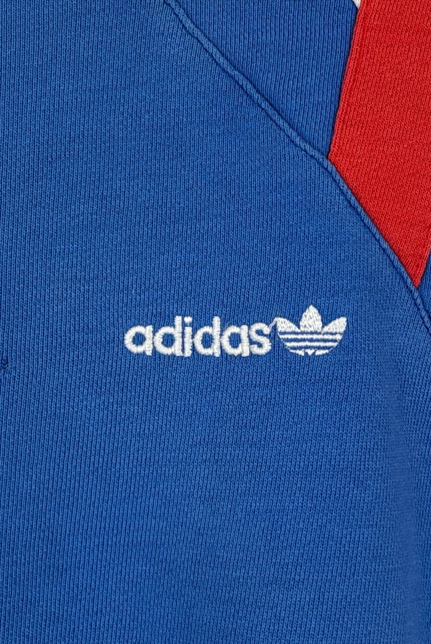 Adidas Vintage Sweater Color-block Blau S – Foto 2