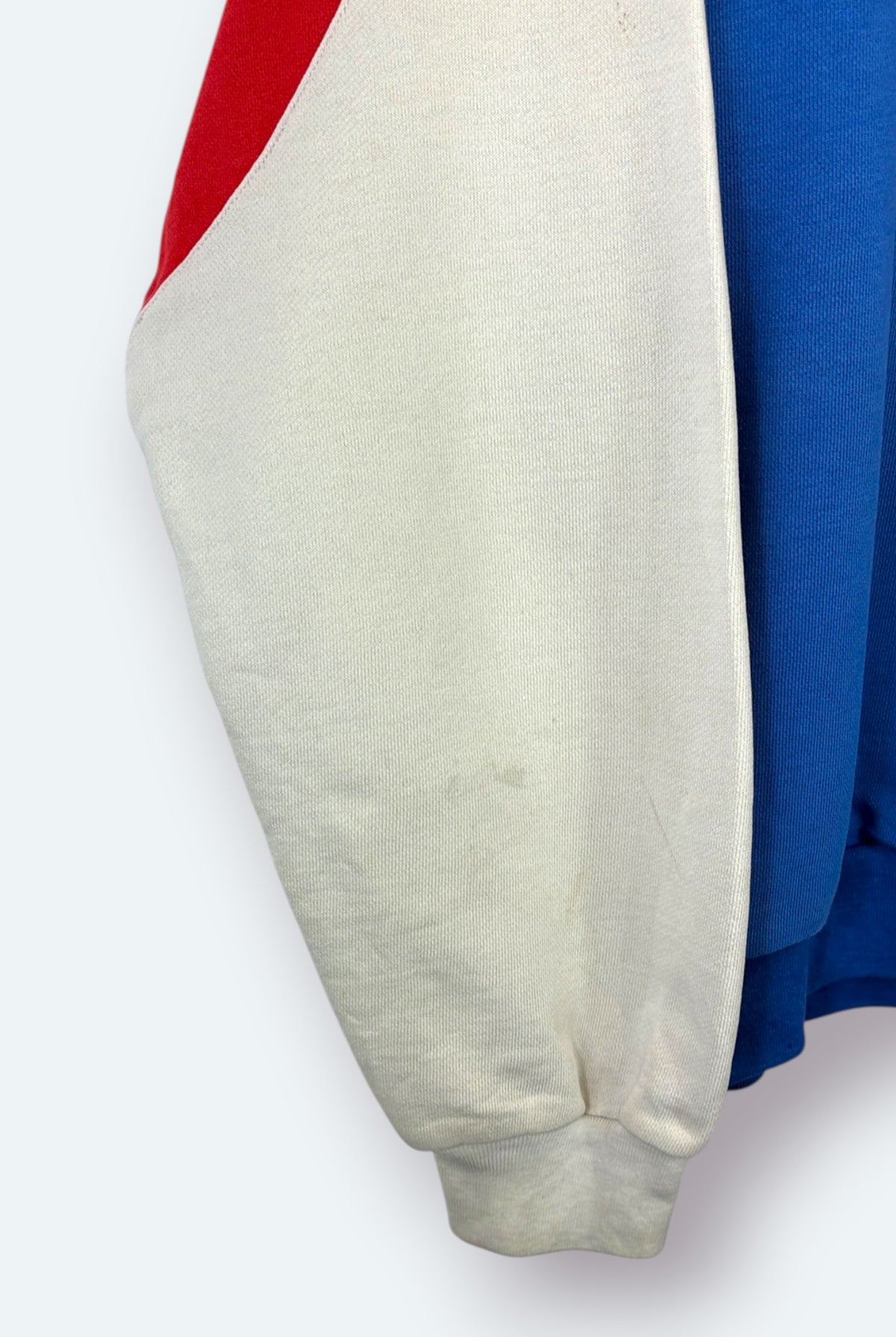 Adidas Vintage Sweater Color-block Blau S – Foto 5