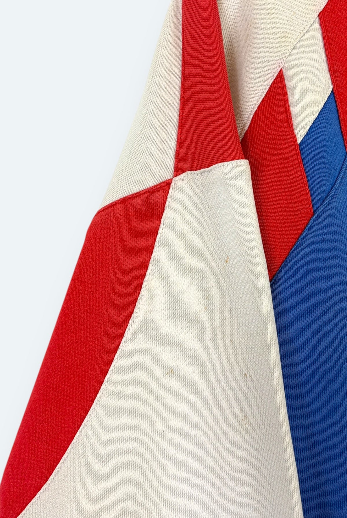Adidas Vintage Sweater Color-block Blau S – Foto 6