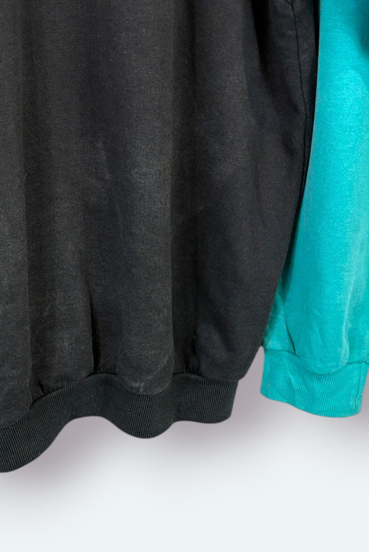 Adidas Vintage Sweater Geometric Colorblock Schwarz M – Foto 9