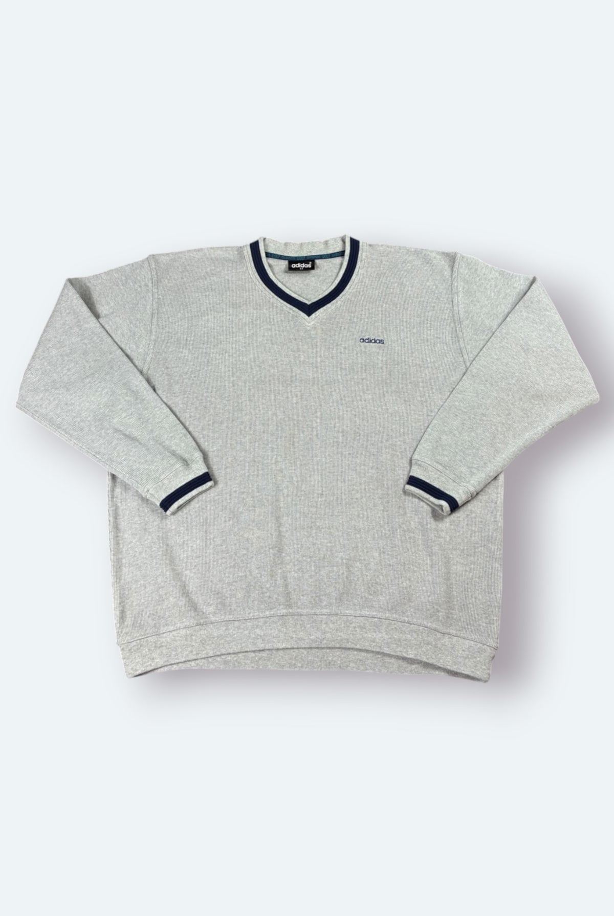 Adidas Vintage Sweater Grau L – Foto 4
