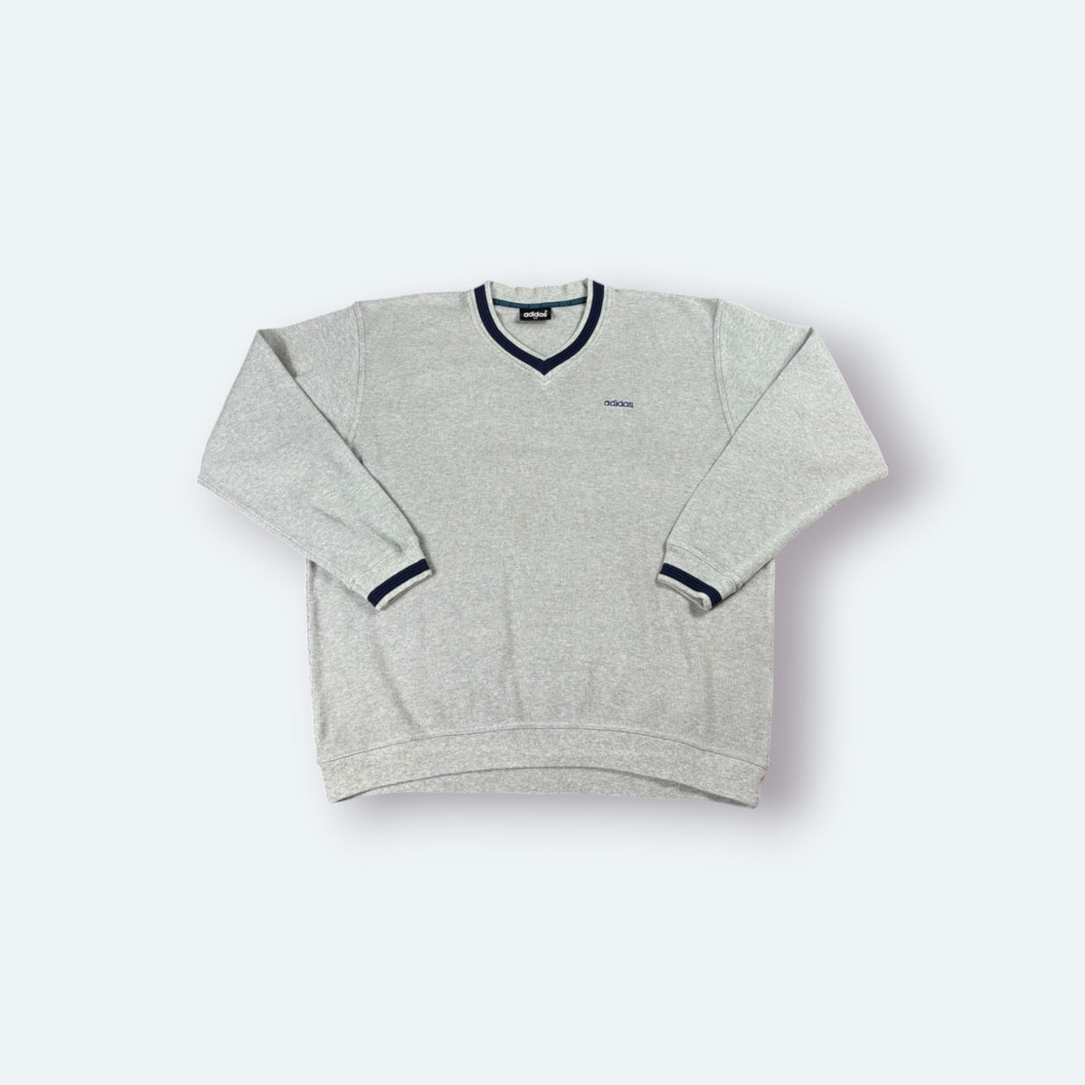 Adidas Vintage Sweater Grau L – Foto 4
