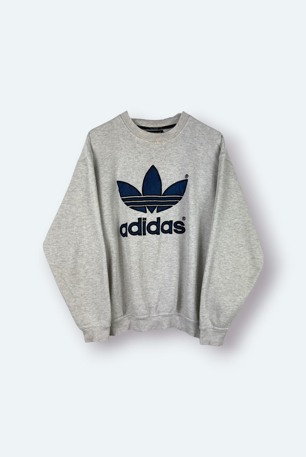 Adidas Vintage Sweater Grau M