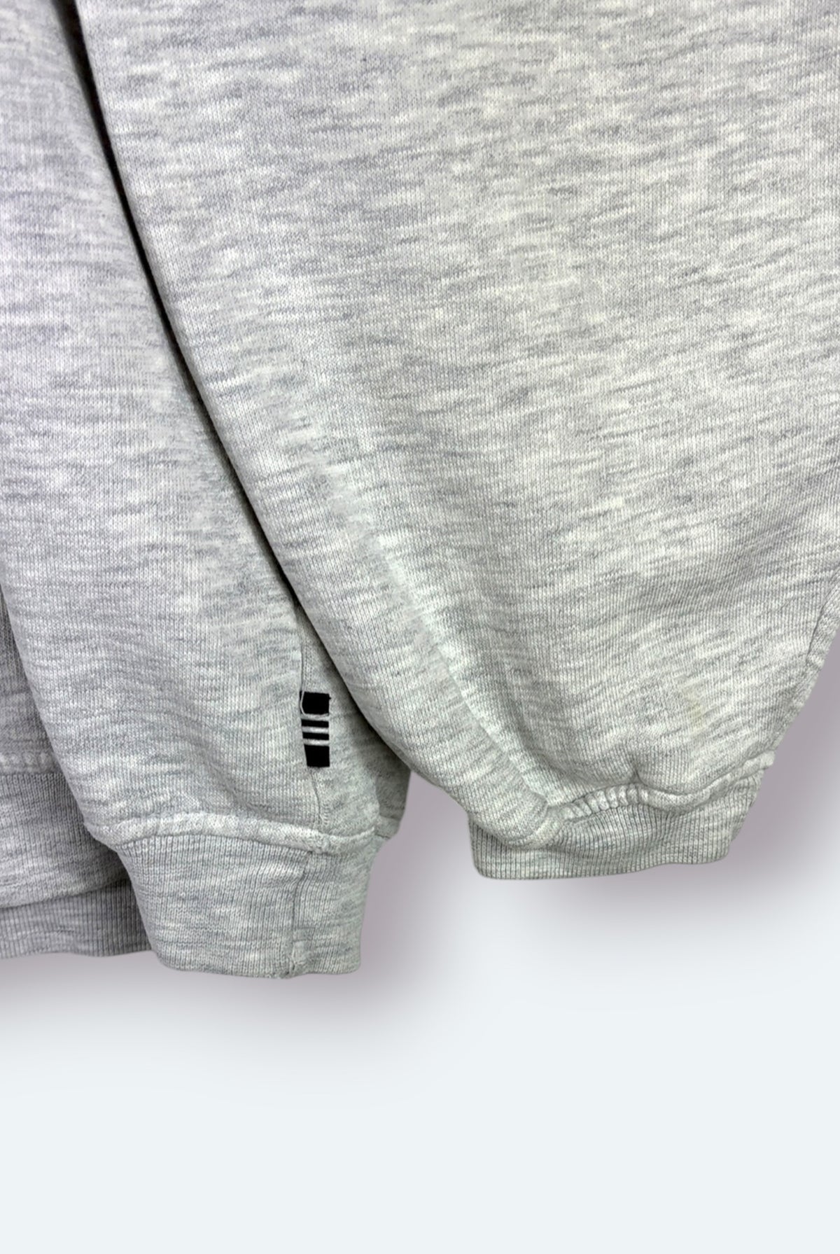 Adidas Vintage Sweater Logo Grau M – Foto 3