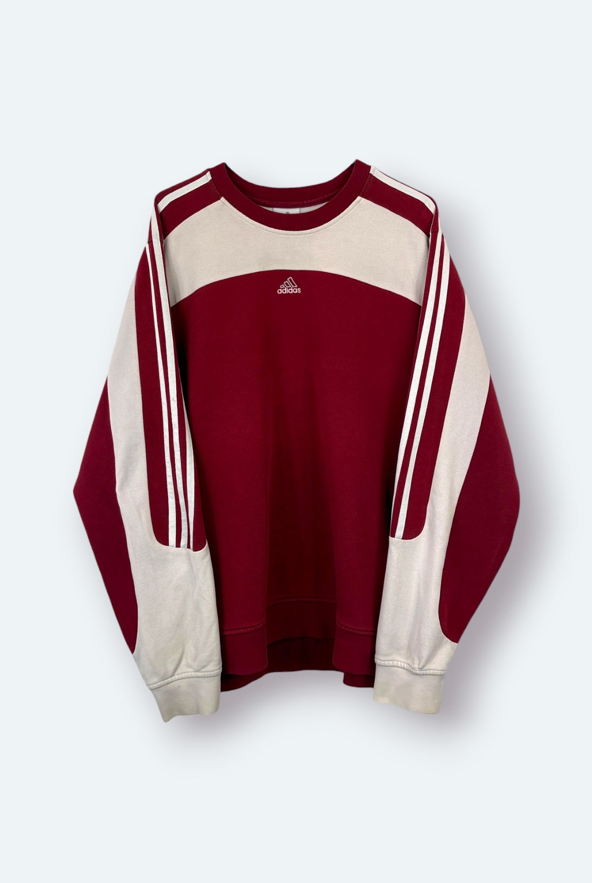 Adidas Vintage Sweater Rot L
