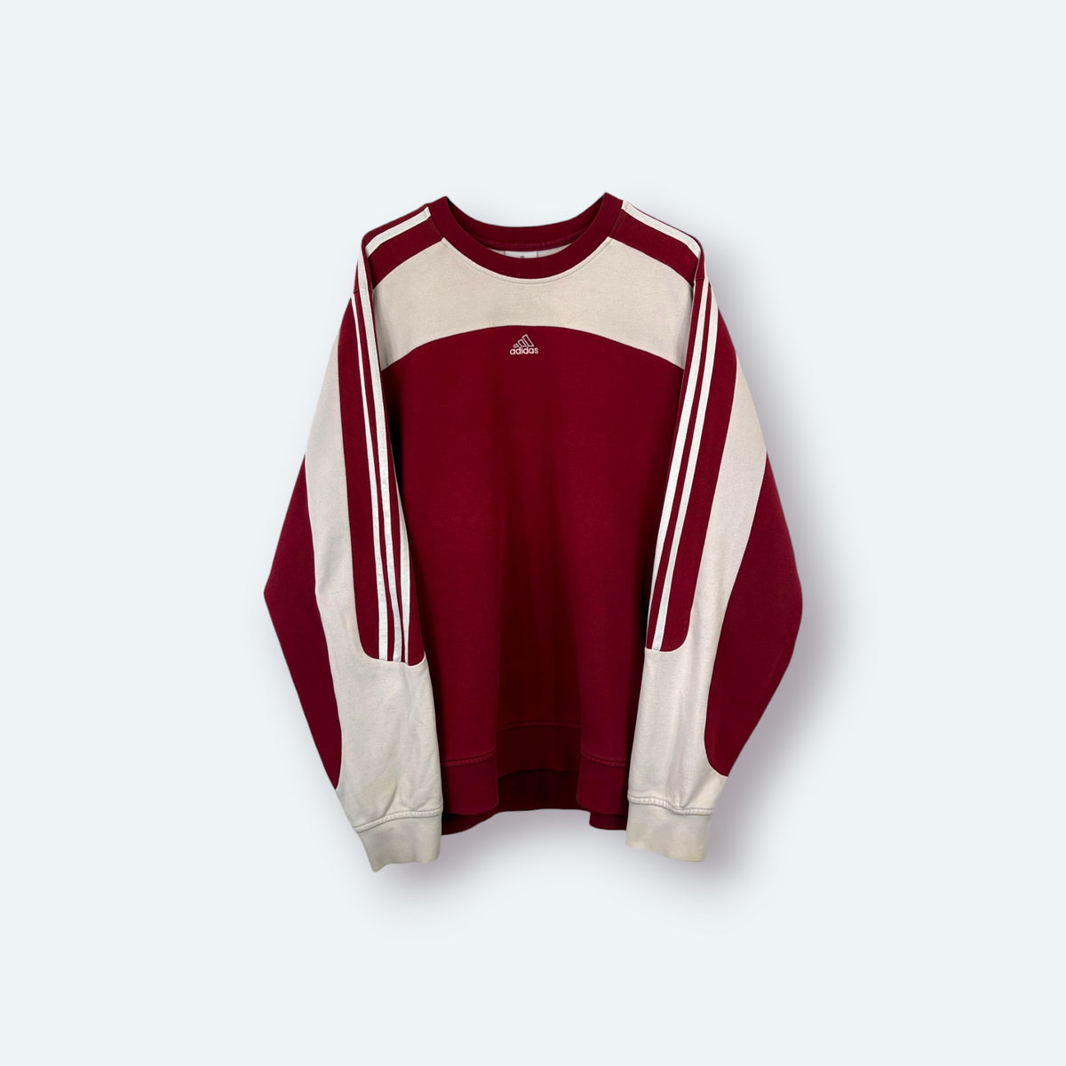 Adidas Vintage Sweater Rot L
